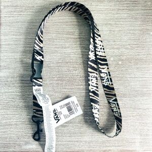 VANS Zebra Lanyard NWT